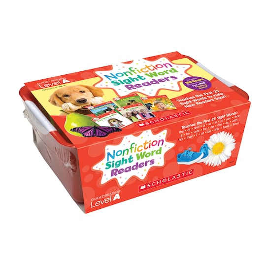 Nonfiction Sight Word Readers Classroom Tub, Level A